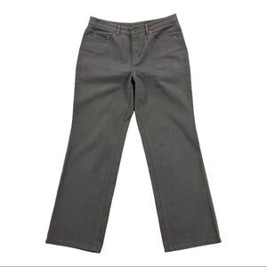 Talbots Women’s Petites Stretch Gray Jeans 5 Pocket size 10